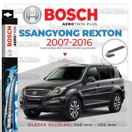 Ssangyong Rexton Muz Silecek Takımı (2007-2016) Bosch Aerotwin