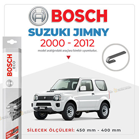 Bosch ECO Suzuki Jimny 2000 - 2012 Ön Silecek Takımı