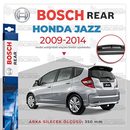 Bosch Rear Honda Jazz 2009 - 2017 Arka Silecek - H354