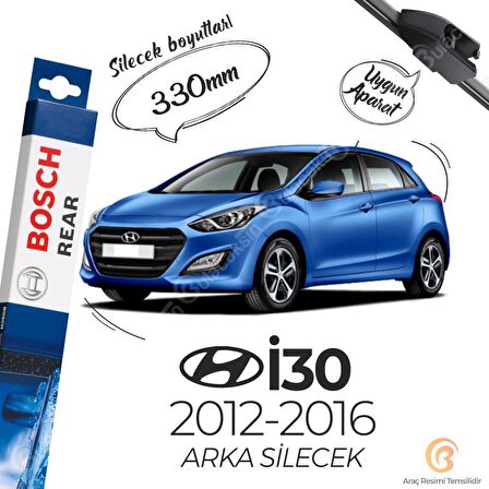 Hyundai i30 Arka Silecek (2012-2016) Bosch Rear A310H