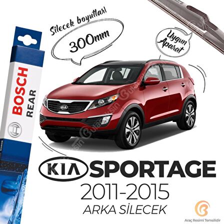 Kia Sportage Arka Silecek (2010-2015) Bosch Rear H312