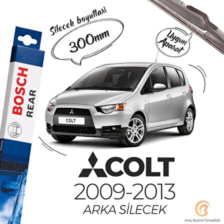 Mitsubishi Colt Arka Silecek (2009-2013) Bosch Rear H304