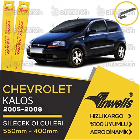 Chevrolet Kalos Muz Silecek Takımı (2005-2008) İnwells