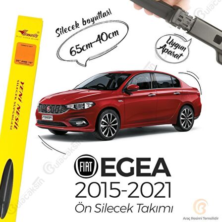 Fiat Egea Muz Silecek Takımı (2015-2021) İnwells