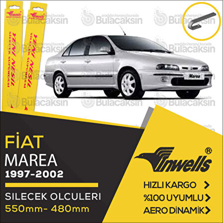 Fiat Marea Muz Silecek Takımı (1997-2002) İnwells