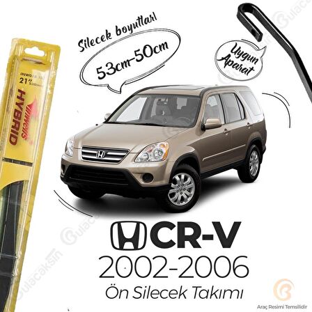 Honda CR-V Silecek Takımı (2002-2006) İnwells Hibrit