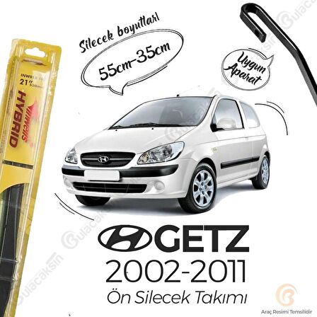 Hyundai Getz Silecek Takımı (2002-2011) İnwells Hibrit