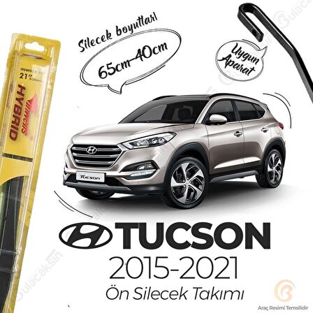 Hyundai Tucson Silecek Takımı (2015-2021) İnwells Hibrit