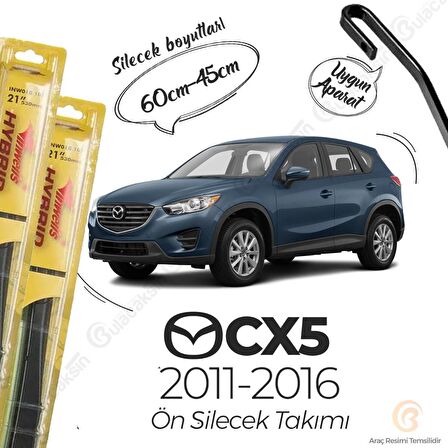 Mazda CX5 Silecek Takımı (2011-2016) İnwells Hibrit