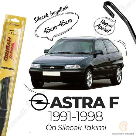 Opel Astra F Ön Silecek Takımı (1991-1998) İnwells Hibrit