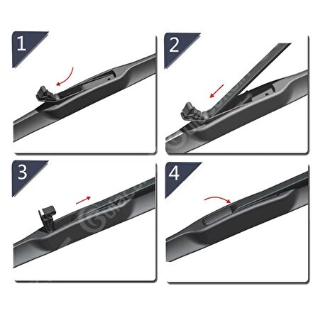 Subaru Impreza Silecek Takımı (2001-2007) İnwells Hibrit