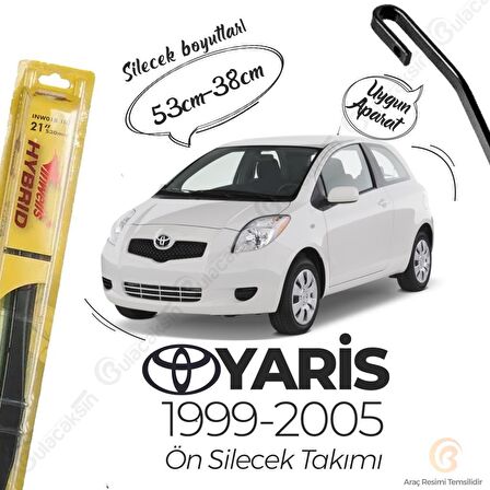 Toyota Yaris Silecek Takımı (1999-2005) İnwells Hibrit