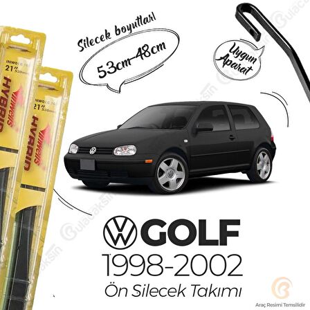 Volkswagen Golf 4  Silecek Takımı (1998-2002) İnwells Hibrit