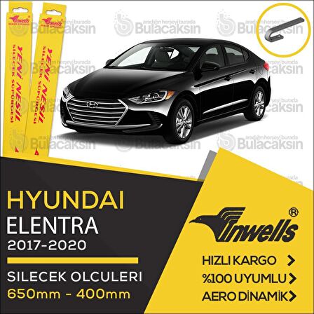 Hyundai Elantra Muz Silecek Takımı (2017-2020) İnwells