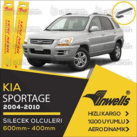 Kia Sportage Muz Silecek Takımı (2004-2010) İnwells