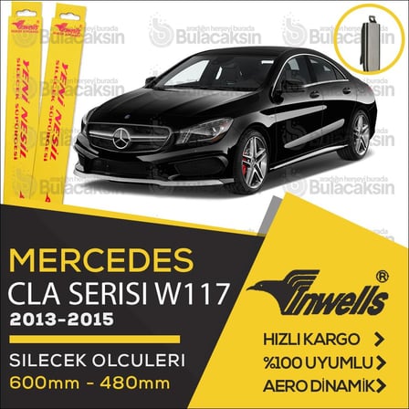 Mercedes CLA (W117) Muz Silecek Takımı (2013-2015) İnwells