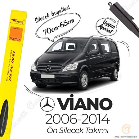 Mercedes Viano Muz Silecek Takımı (2006-2014) İnwells