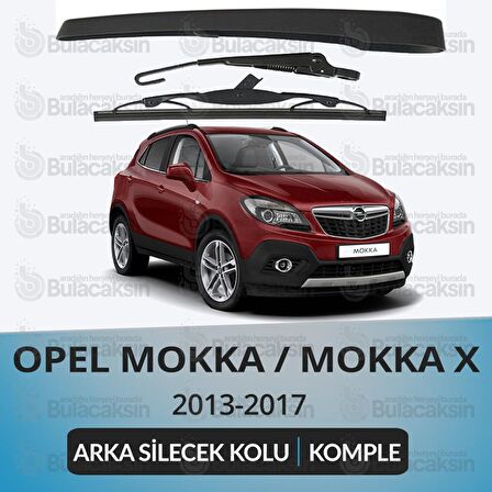 Opel Mokka / Mokka X Komple Arka Silecek Kolu Ve Süpürgesi