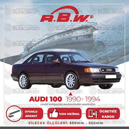 Audi 100 Muz Silecek Takımı (1990-1994) RBW