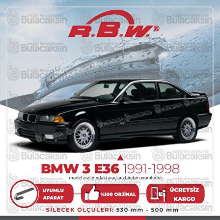 Bmw 3 E36 Muz Silecek Takımı (1991-1998) RBW