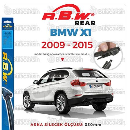 BMW X1 E84 Arka Silecek (2009-2015) RBW