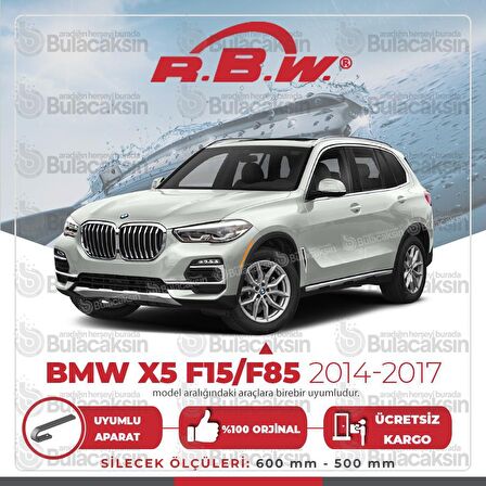 BMW X5 F15/F85 Muz Silecek Takımı (2014-2017) RBW