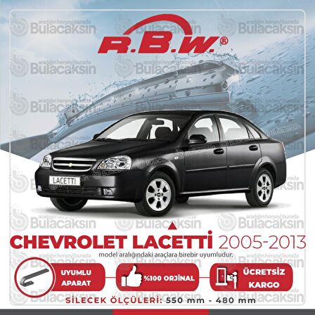 Chevrolet Lacetti Muz Silecek Takımı (2005-2013) RBW