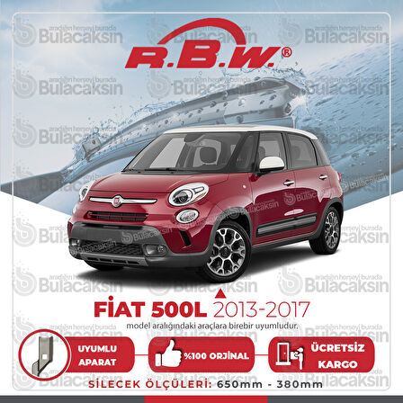 Fiat 500L Muz Silecek Takımı (2013-2017) RBW
