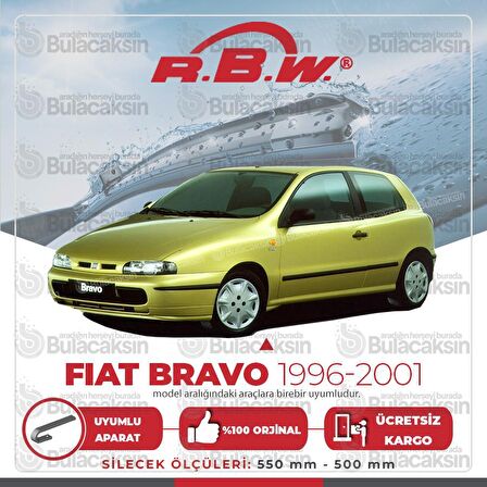 Fiat Bravo Muz Silecek Takımı (1996-2001) RBW