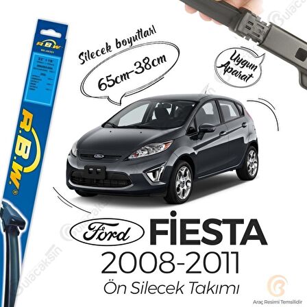Ford Fiesta Muz Silecek Takımı (2008-2011) RBW