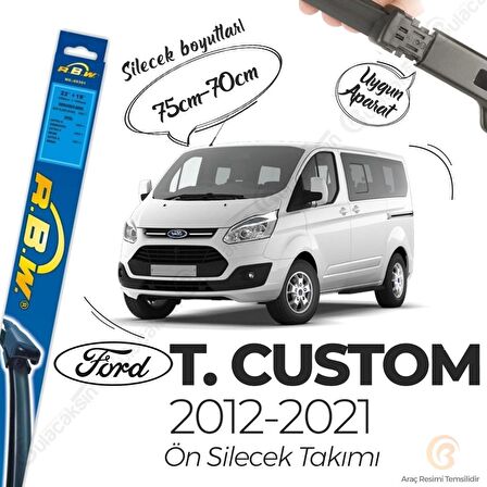 Ford Tourneo Custom Muz Silecek Takımı (2013-2017) RBW