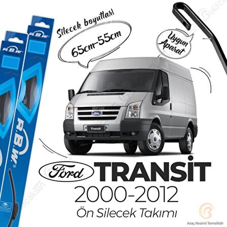 Ford Transit Muz Silecek Takımı (2000-2012) RBW