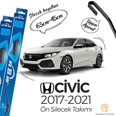 Honda Civic FC5 Muz Silecek Takımı (2017-2021) RBW