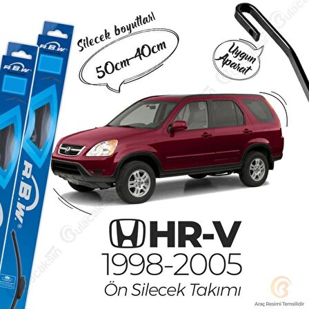 Honda HR-V Muz Silecek Takımı (1998-2005) RBW