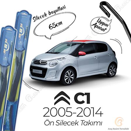 Citroen C1 Ön Silecek Takımı (2005-2013) RBW Hibrit
