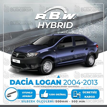Dacia Logan Ön Silecek Takımı (2004-2013) RBW Hibrit