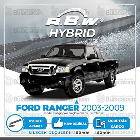 Ford Ranger Ön Silecek Takımı (2003-2009) RBW Hibrit