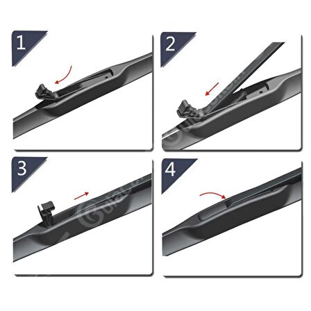 Honda CR-V Ön Silecek Takımı (2002-2006) RBW Hibrit