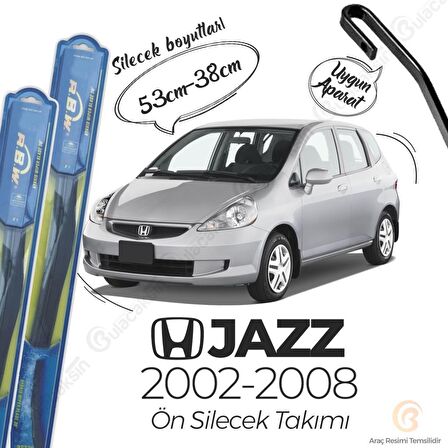 Honda Jazz Ön Silecek Takımı (2002-2008) RBW Hibrit