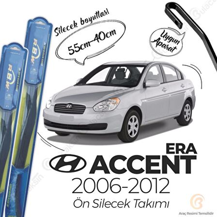 Hyundai Accent Era Ön Silecek Takımı (2006-2012) RBW Hibrit