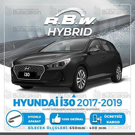 Hyundai i30 Ön Silecek Takımı (2017-2019) RBW Hibrit