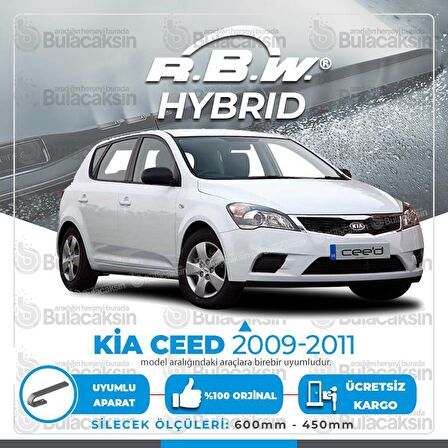 Kia Ceed Ön Silecek Takımı (2009-2011) RBW Hibrit