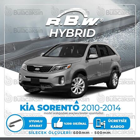Kia Sorento Ön Silecek Takımı (2010-2014) RBW Hibrit