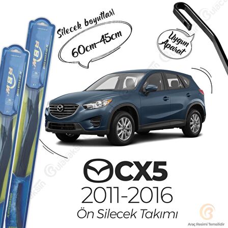 Mazda CX5 Ön Silecek Takımı (2011-2016) RBW Hibrit