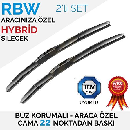 Mitsubishi Colt Ön Silecek Takımı (1996-2004) RBW Hibrit