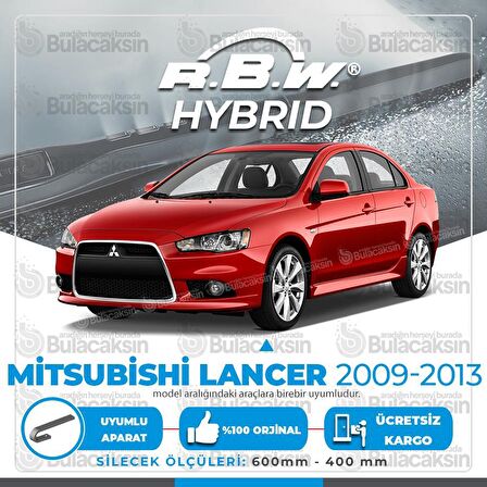 Mitsubishi Lancer Ön Silecek Takımı (2009-2013) RBW Hibrit