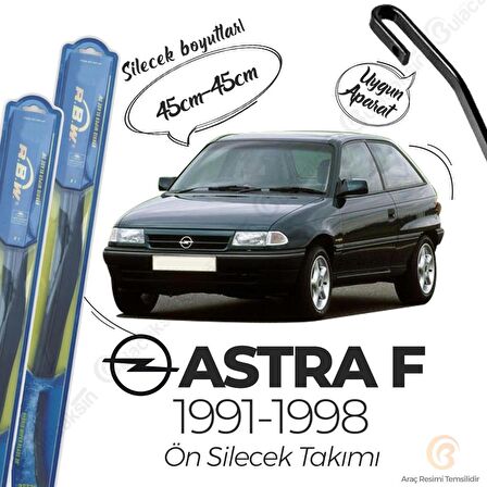 Opel Astra F Ön Silecek Takımı (1991-1998) RBW Hibrit