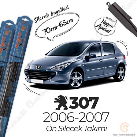 Peugeot 307 Ön Silecek Takımı (2006-2007) RBW Hibrit