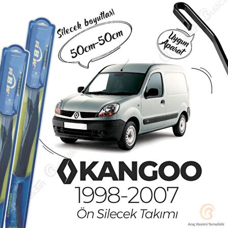 Renault Kangoo Ön Silecek Takımı (1998-2007) RBW Hibrit