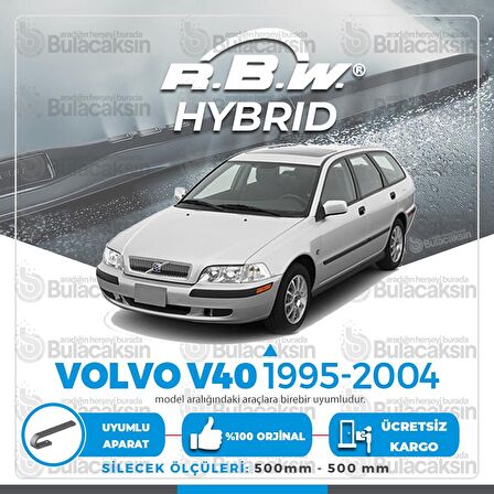 Volvo V40 Ön Silecek Takımı (1995-2004) RBW Hibrit